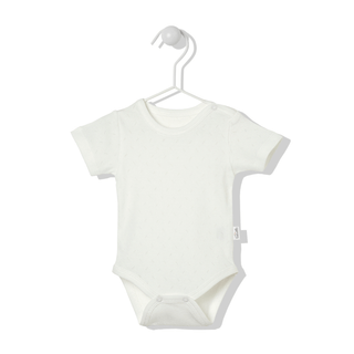 Bebetto Bodysuits 0-3 Months / Ecru Pastel Minis Baby Boy Bodysuit