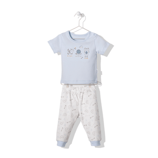 Bebetto Pyjamas 3-6 Months Cute'n'Cool Baby Pyjamas in Blue