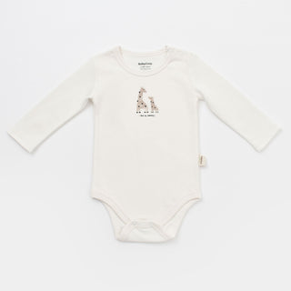 BabyCosy Bodysuits Giraffe GOTS Organic Cotton Long Sleeve Bodysuit 2-Pack