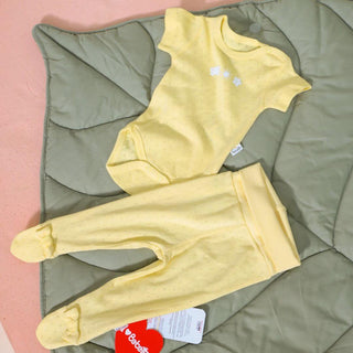 Bebetto Bodysuits Sun & Friends Embroidered Openwork Baby Girl Bodysuit