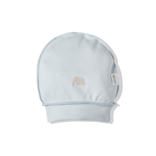 Bebetto Hats 0-3 Months / Blue Wilderness Outside Seams Cotton Baby Hat in Blue
