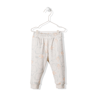 Bebetto Trousers 6-9 Months Wilderness Elephant Trousers in Blue